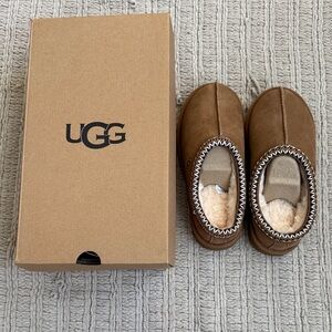 UGG Brown Tasman Cozy Sheepskin Slippers